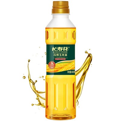 长寿花压榨玉米油400ml非转基因物理烘焙专用蛋糕家用食用油植物图2