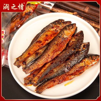 香辣味手撕鱼麻辣鱼一条真空包装湖南特产开袋即食零食小鱼仔非遗图4
