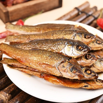 湖南非遗218g火焙鲮鱼香辣零食大礼包辣卤休闲食品办公室解馋鱼仔图3