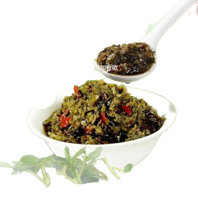 正宗花椒芽酱下饭菜花椒酱新鲜麻椒叶嫩芽麻辣开盖即食拌饭酱拌面图4