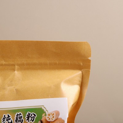 纯手工藕粉古法刀削手剥纯藕粉500g密封袋装健康营养莲无糖图3