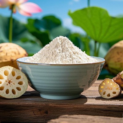 藕粉纯藕粉商用散装藕粉脱水早餐代餐冲饮纯藕粉批发图4