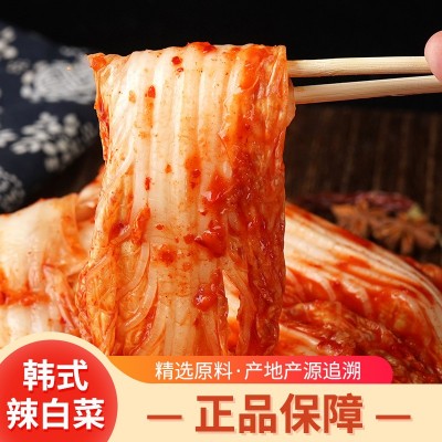 正宗朝鲜族泡菜新东北特产即食下饭菜鲜日期5斤清强辣白菜图4