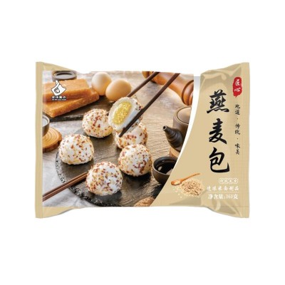 七彩燕麦包广式包点整箱速冻半成品早餐店商用面食包360克/包点心图5