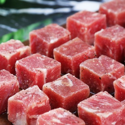 [清真工厂]黑椒牛肉粒新鲜牛肉调理中西餐厅煎烤涮食材现货速发图4