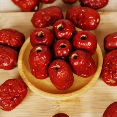 新疆无核红枣散装称重5斤新疆去核灰枣空心枣红枣干货支持代发