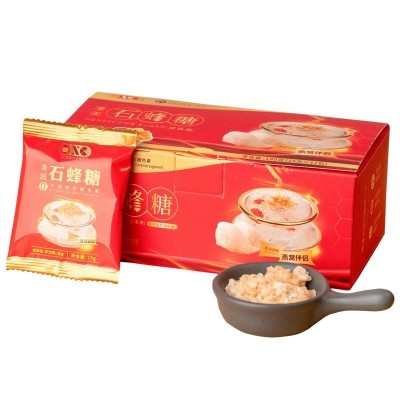 正品石蜂糖燕窝伴侣官方旗舰店孕妇小孩碱性蜂糖蜜盒装独立小包装
